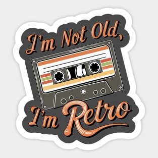 classic Retro cassette Sticker